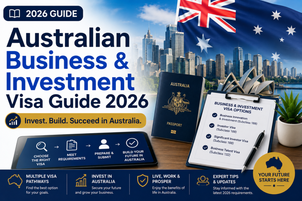 Australian Business & Investment Visa Guide 2026