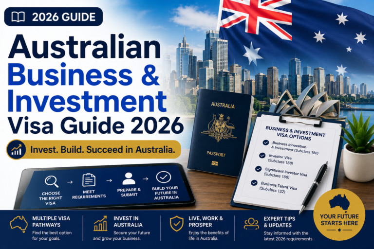 Australian Business & Investment Visa Guide 2026