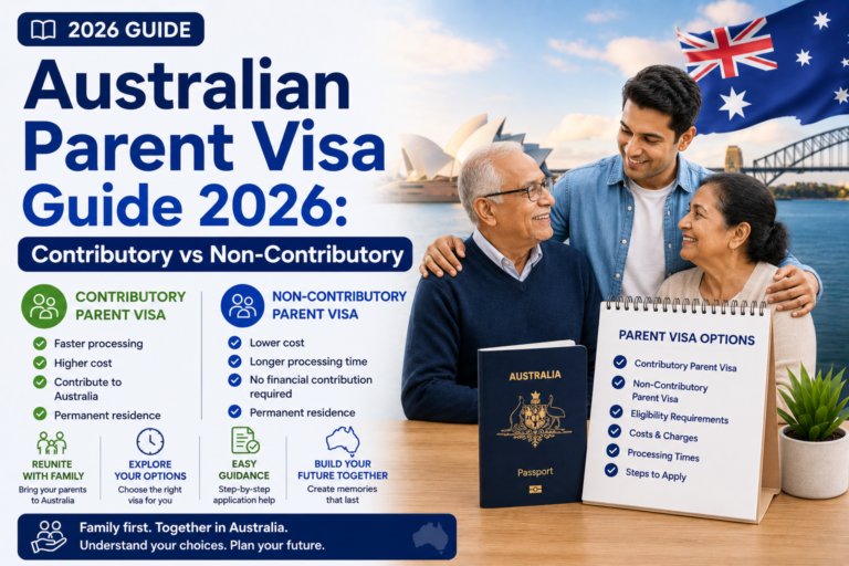 Australian Parent Visa Guide 2026: Contributory vs Non-Contributory