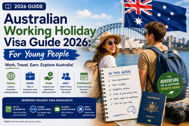 Australian Working Holiday Visa Guide 2026: For Young People