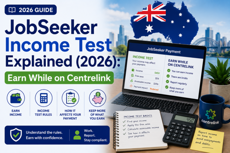 JobSeeker Income Test Explained (2026): Earn While on Centrelink