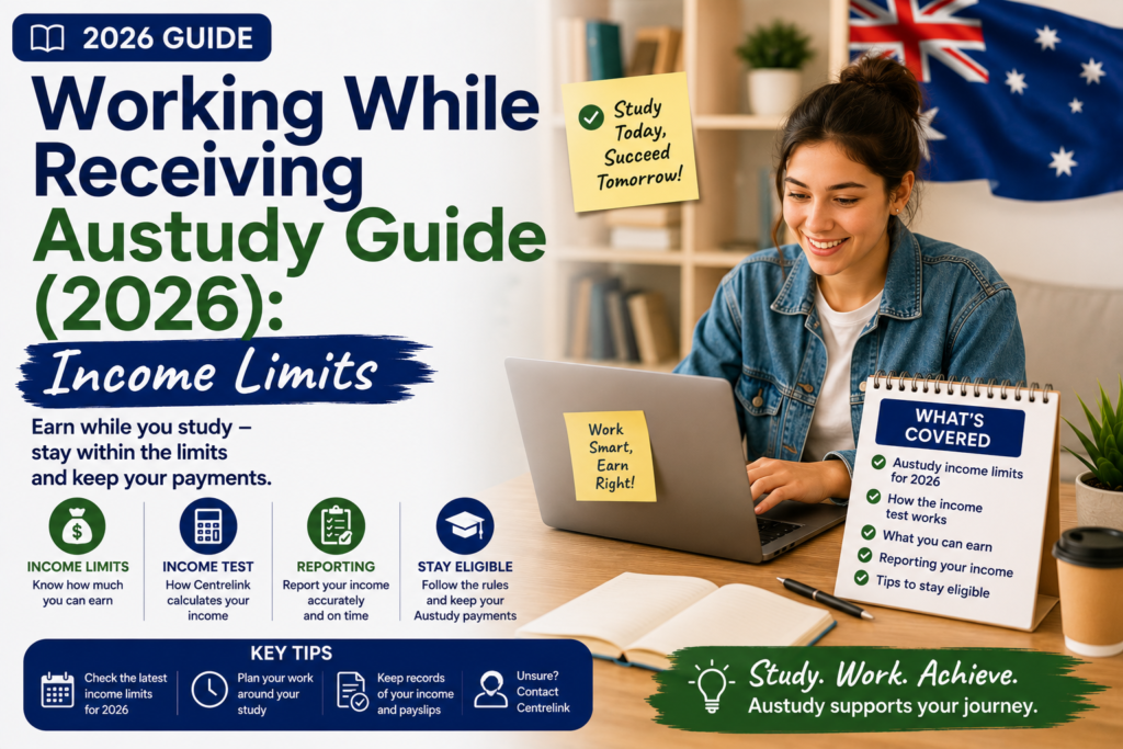 Working While Receiving Austudy Guide (2026) Income Limits