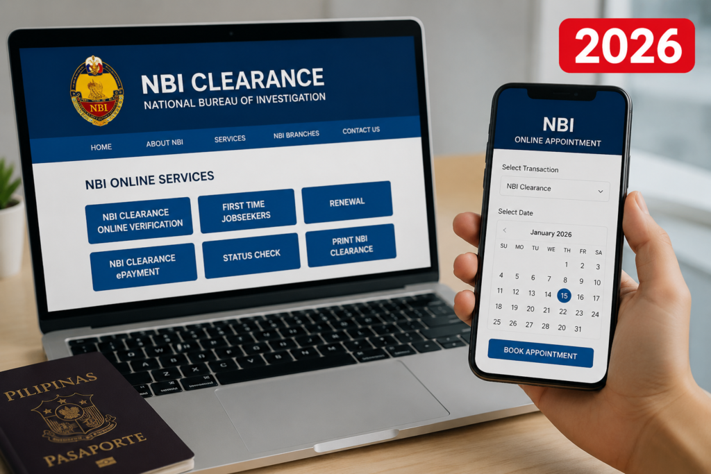 NBI Online Appointment Guide 2026: How to Book, Renew, Get Clearance