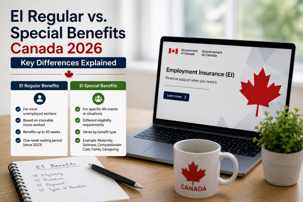 EI Regular vs. Special Benefits Canada 2026 Key Differences Explained