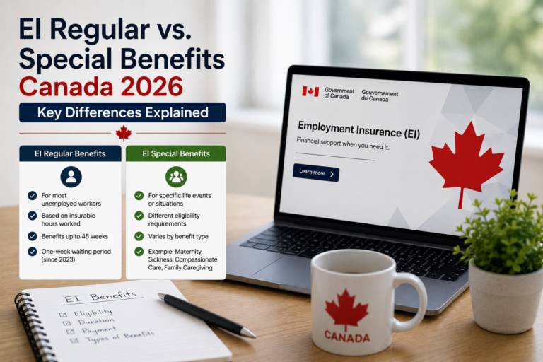 EI Regular vs. Special Benefits Canada 2026 Key Differences Explained