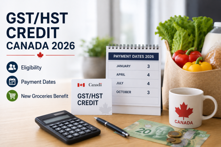 GST/HST Credit Canada 2026: Eligibility, Payment & Benefits