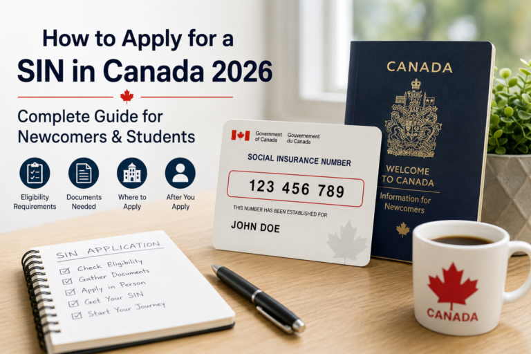 How to Apply for a SIN in Canada 2026 Complete Guide for Newcomers & Students
