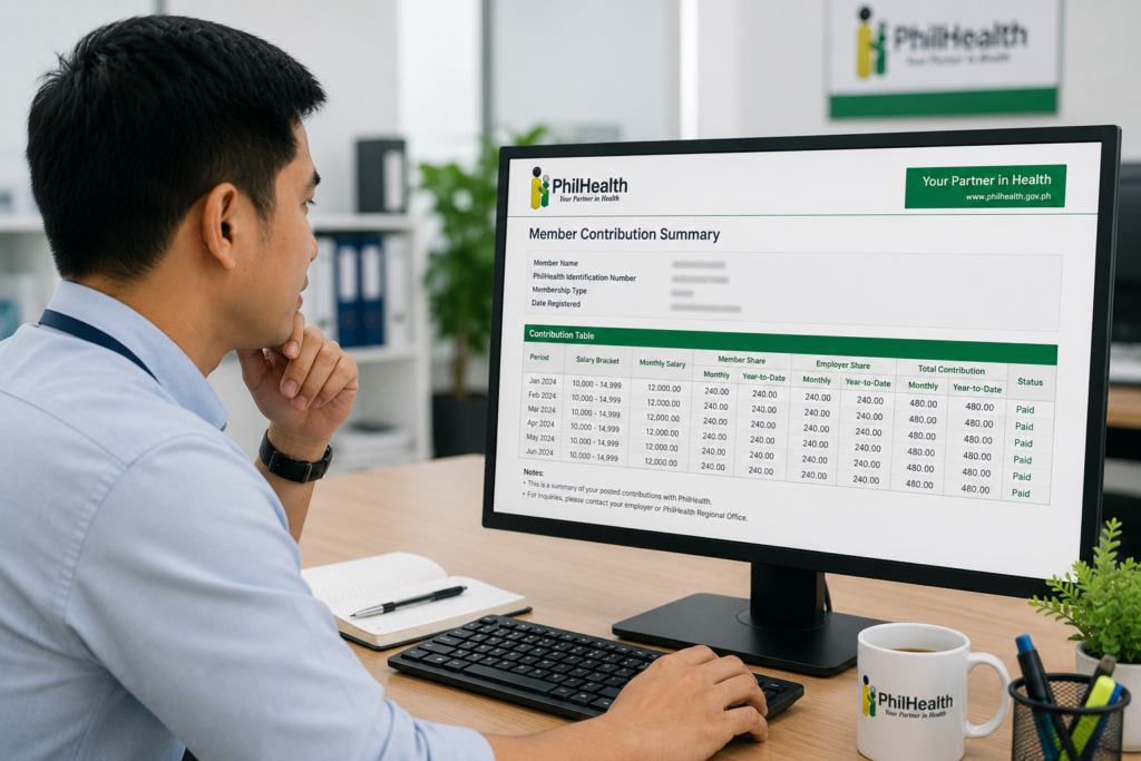 PhilHealth Contribution Table 2026 Explained Rates & Calculations