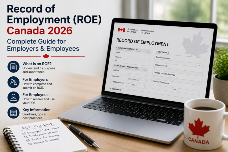 Record of Employment (ROE) Canada 2026 Complete Guide for Employers & Employees